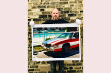 Load image into Gallery viewer, An American car parked up by the swimming pool outside the Algiers Hotel in Las Vegas. Photography by Richard Heeps, part of his &#39;Dream in Colour&#39; series.