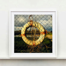 Load image into Gallery viewer, 0°00&#39; longitude, 52°31N&#39; latitude, Lifebuoy, Potato Factory, Flood&#39;s Ferry Bridge, Cambridgeshire, 2000