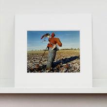 Load image into Gallery viewer, 0°00&#39; longitude, 52°14N&#39;, Scarecrow, Dry Drayton, Cambridgeshire, 2001
