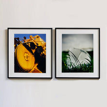 Load image into Gallery viewer, 0°00&#39; longitude, 52°35N&#39; latitude, Combine Harvester, Wisbech St Mary&#39;s Wash, 2001