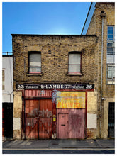 Load image into Gallery viewer, East London brick building architecture street photography by Richard Heeps.