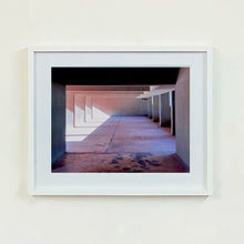 Load image into Gallery viewer, Monte Amiata housing, Gallaratese Quarter, Milan. Brutalist architecture photograph by Richard Heeps framed in white.