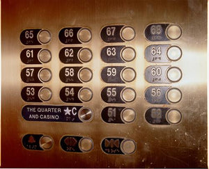Elevator Buttons, Atlantic City, NJ, 2013