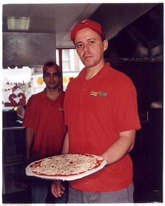 Mario III - Snappy Tomato Pizza, Earls Court, London 2004