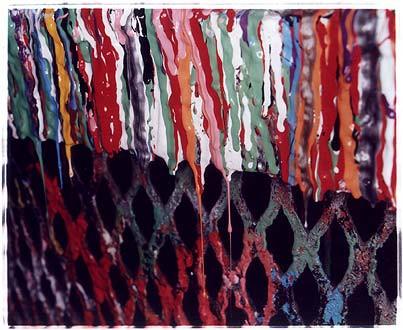 Paint Drips on Guarding T8 - Cold side, Bloom&Billet Mill, Scunthorpe 2006