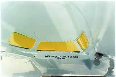 Wide open till you see God then lift, Bonneville 2003
