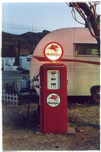 Mobil Gas - Dot's Diner, Bisbee, Arizona 2001