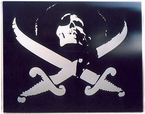Pirate decal, A-Bombers, Sweden 2004