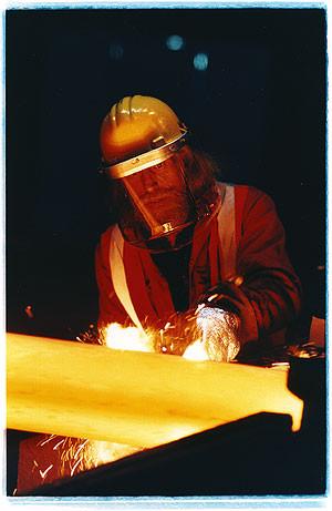 Paul - Corner profiling, Bloom&Billet Mill, Scunthorpe 2007