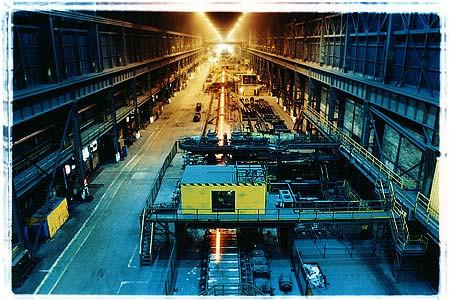 Over view of Secondary Bloom Mill, Bloom&Billet Mill, Scunthorpe 2007