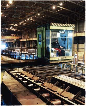 Steve Braithwaite - Gagg Press, Bloom&Billet Mill, Scunthorpe 2007