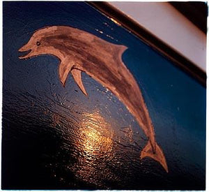 Dolphin motif - Boat Hull, Thornham 2003