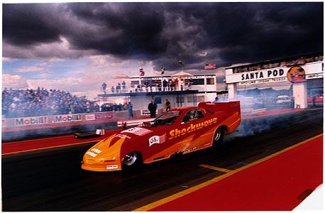 Gordon Smith - Shockwave, European Finals, Santa Pod 1998
