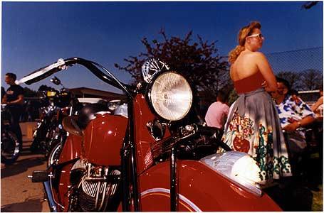 Indian & girl, Norfolk 1998