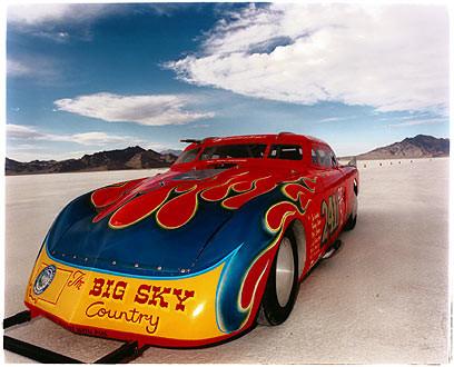 Gail Tesinsky's '53 Studebaker Competition Coupe, Bonneville, Utah 2003