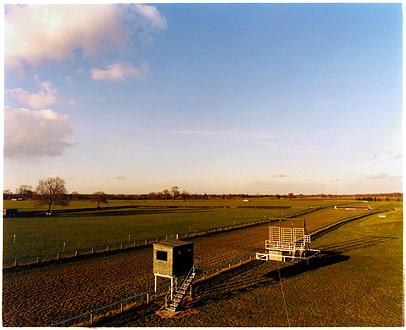 Racecourse from Grandstand, Cottenham, Cambridgeshire 2003