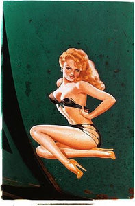 Pin up decal, Sweden 2004