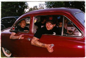 '51 Ford leaving, Sweden, 2004