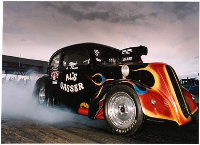 Al O'Connor - Al's Gasser, Main Event, Santa Pod 2004