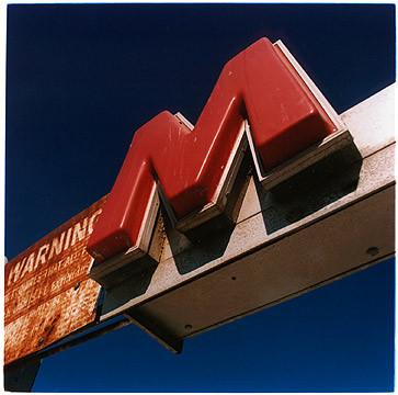 Texaco Marine (detail), North Shore Marine, Salton Sea, California 2003