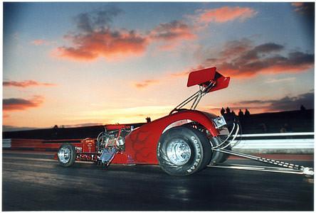 Andy Haisell - Pure Hell, Season Opener, Santa Pod 1997