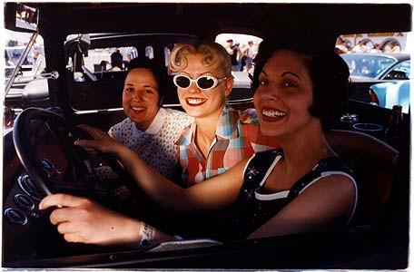 Lisa and girlfriends, Las Vegas 2001