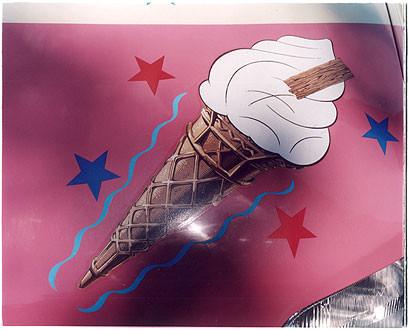 Ice Cream Van (detail), Haymarket, London 2004
