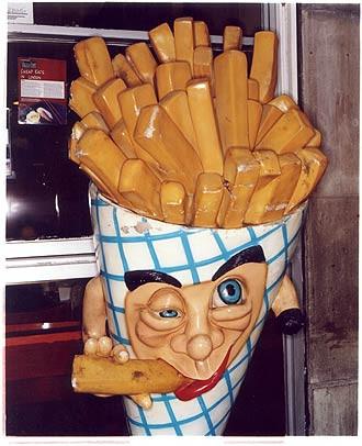 Chip Head, Old Compton Street, London 2004