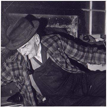 Oliver Meek IV - Basket maker, Swaffham, Norfolk 1986