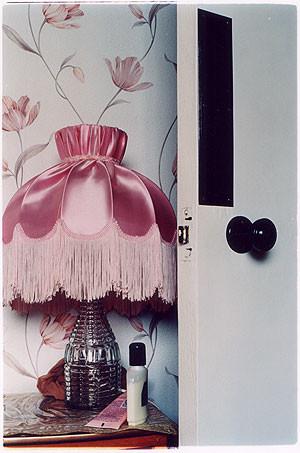 Bedside lamp, Post War Prefab, Wisbech 1993