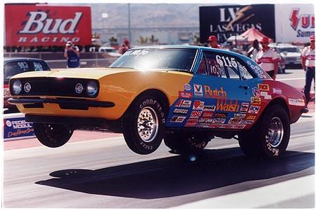 Butch Walsh - Wheelie, Las Vegas Motor Speedway 2001