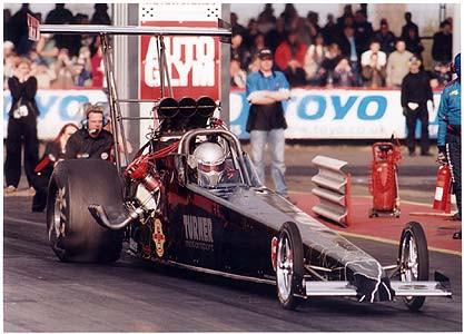 Rob Turner - Launch, Easter Thunderball, Santa Pod 2005