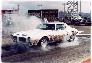 Scott Barton - Burn out, Las Vegas Motor Speedway 2001