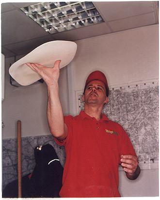 Mario II - Snappy Tomato Pizza, Earls Court, London 2004