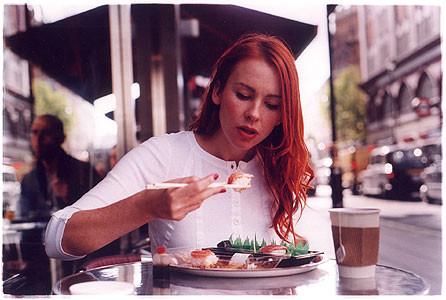 Sophie, Pret-A-Manger, London 2005