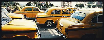 Parked Taxi’s, Kolkata, West Bengal, 2013